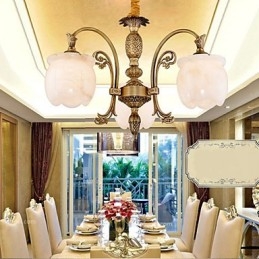 De Copper Marble Lamp lamp Amerikaans