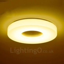 Moderne, eigentijdse plafondlampen met acryl kap