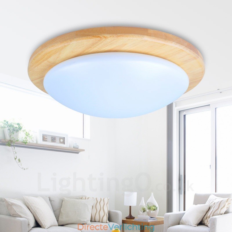 Moderne, eigentijdse plafondlampen met acryl kap