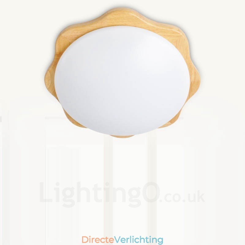 Moderne, eigentijdse plafondlampen met acryl kap