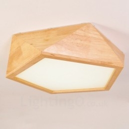 Moderne, eigentijdse plafondlampen in Scandinavische stijl met acryl kap