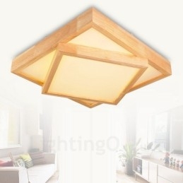 Moderne, eigentijdse plafondlampen met acryl kap