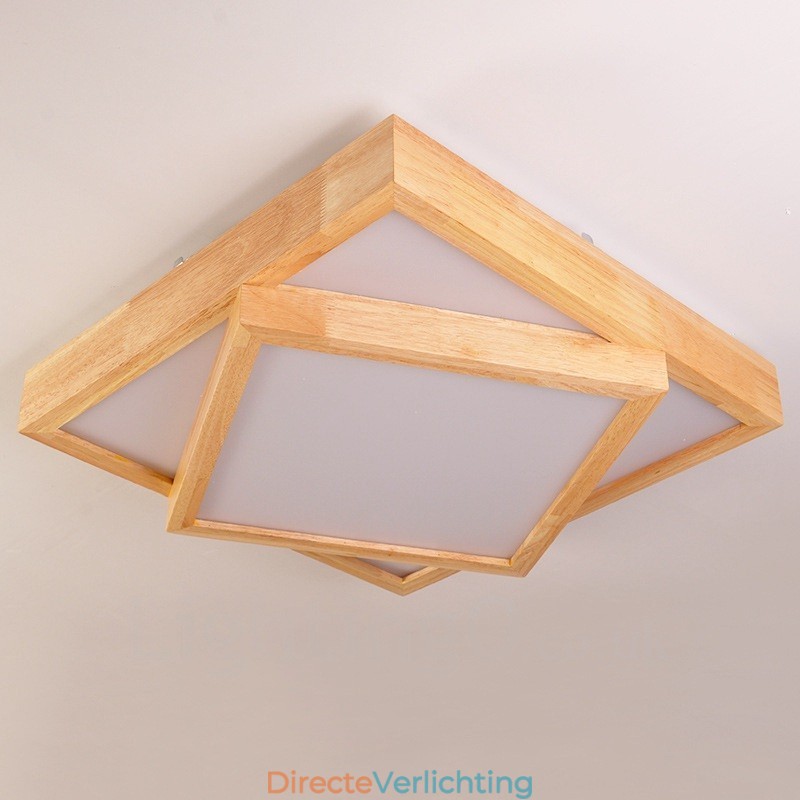 Moderne, eigentijdse plafondlampen met acryl kap