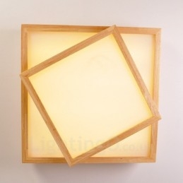 Moderne, eigentijdse plafondlampen met acryl kap