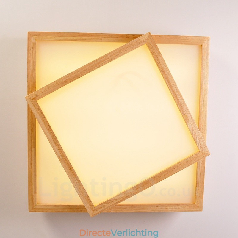 Moderne, eigentijdse plafondlampen met acryl kap