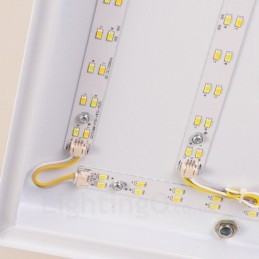 Moderne, eigentijdse plafondlampen met acryl kap
