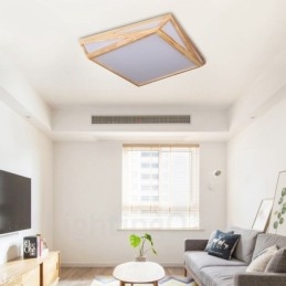 Moderne, eigentijdse plafondlampen in Scandinavische stijl met acryl kap