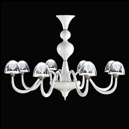 Moderne minimalistische creatieve kristallen paddenstoelhanger 8