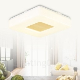 Moderne, eigentijdse plafondlampen met acryl kap