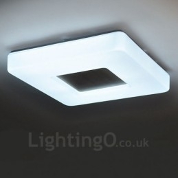 Moderne, eigentijdse plafondlampen met acryl kap