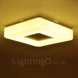 Moderne, eigentijdse plafondlampen met acryl kap