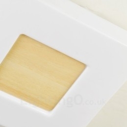 Moderne, eigentijdse plafondlampen met acryl kap