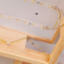 6 moderne, eigentijdse plafondlampen in Scandinavische stijl met acryl kap