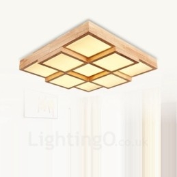 Moderne, eigentijdse plafondlampen in Scandinavische stijl met acryl kap
