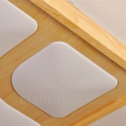 Moderne, eigentijdse plafondlampen met acryl kap