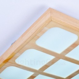 Moderne, eigentijdse plafondlampen met acryl kap