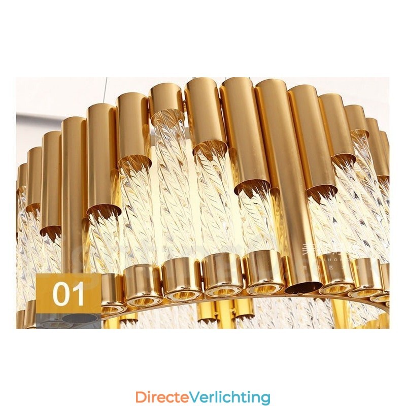Moderne eigentijdse plafondlampen koperen plating hanglamp