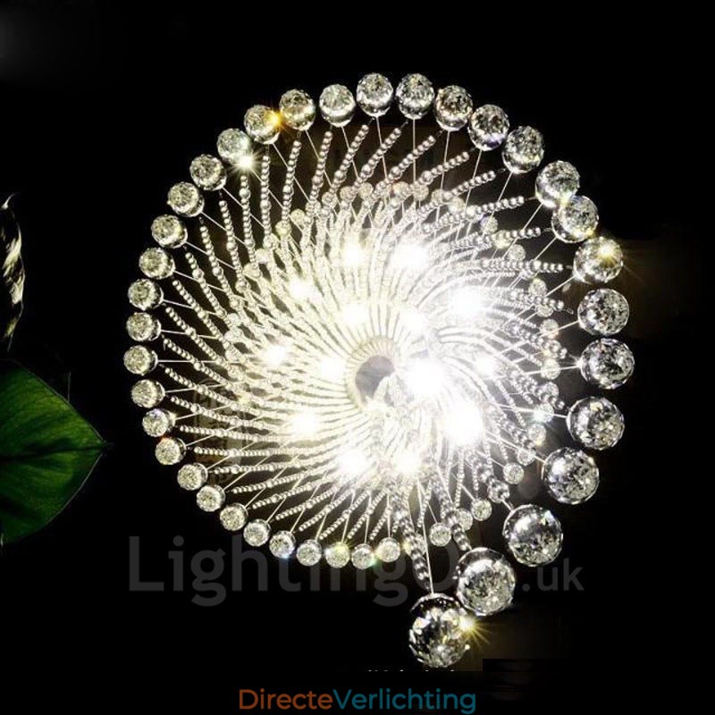 15 lampen moderne kristallen plafond hanglamp binnen kroonluchter verlichting lampen armaturen met gloeilampen