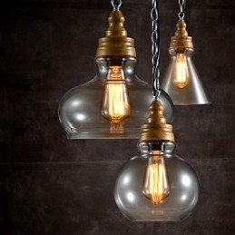 3-lichts moderne, eigentijdse mini-stijl metalen kroonluchter hanglamp