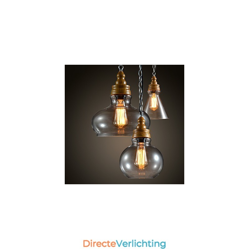 3-lichts moderne, eigentijdse mini-stijl metalen kroonluchter hanglamp
