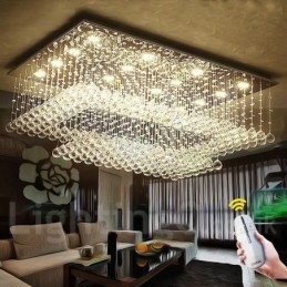 Moderne kristallen plafond hanglamp binnen kroonluchter verlichting lampen armaturen
