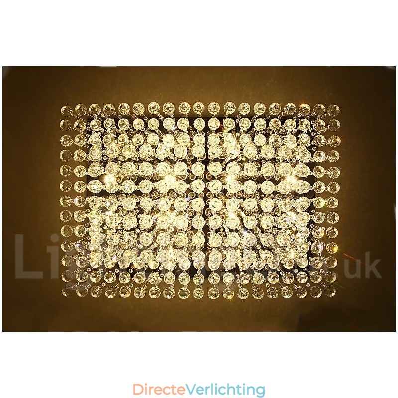 Moderne kristallen plafond hanglamp binnen kroonluchter verlichting lampen armaturen