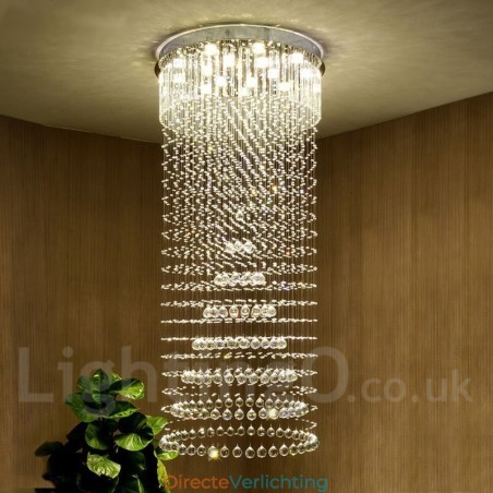 Moderne kristallen plafond hanglamp binnen kroonluchter verlichting lampen armaturen Moderne kristallen plafond hanglamp binnen kroonluchter verlichting lampen armaturen