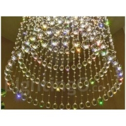Moderne kristallen plafond hanglamp binnen kroonluchter verlichting lampen armaturen