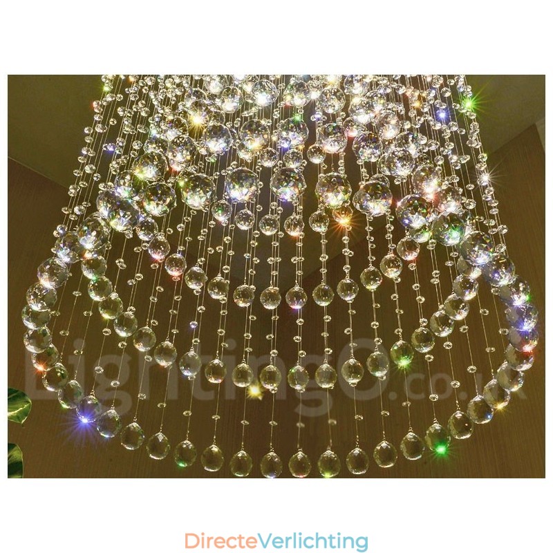 Moderne kristallen plafond hanglamp binnen kroonluchter verlichting lampen armaturen