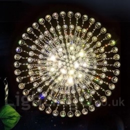 Moderne kristallen plafond hanglamp binnen kroonluchter verlichting lampen armaturen