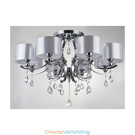 Moderne K9 Kristallen Kroonluchter 8 Lampen Moderne K9 Kristallen Kroonluchter 8 Lampen