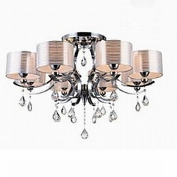Moderne K9 Kristallen Kroonluchter 8 Lampen