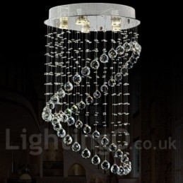 5 lampen moderne kristallen plafond hanglamp binnen kroonluchter verlichting lampen armaturen