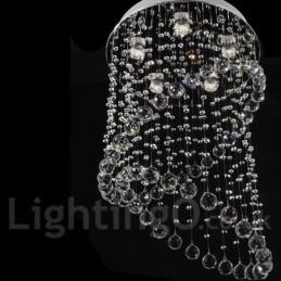 5 lampen moderne kristallen plafond hanglamp binnen kroonluchter verlichting lampen armaturen