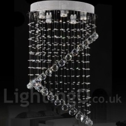 5 lampen moderne kristallen plafond hanglamp binnen kroonluchter verlichting lampen armaturen
