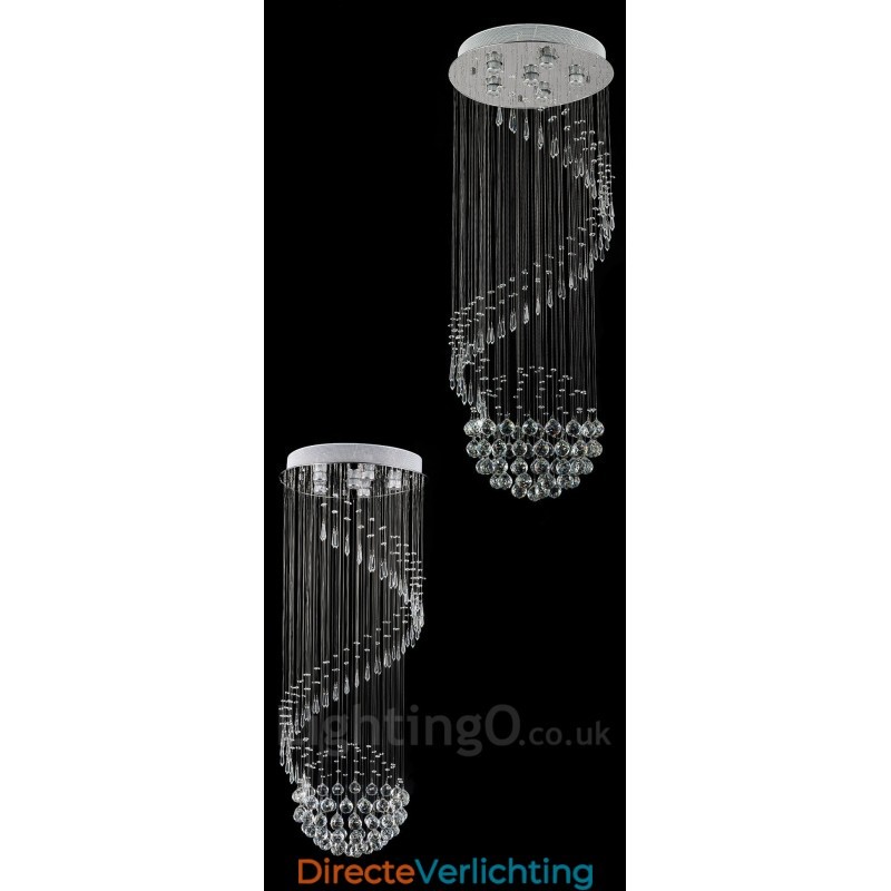 6 lampen moderne kristallen plafond hanglamp binnen kroonluchter verlichting lampen armaturen