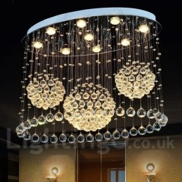 9 lampen moderne kristallen plafond hanglamp binnen kroonluchter verlichting lampen armaturen