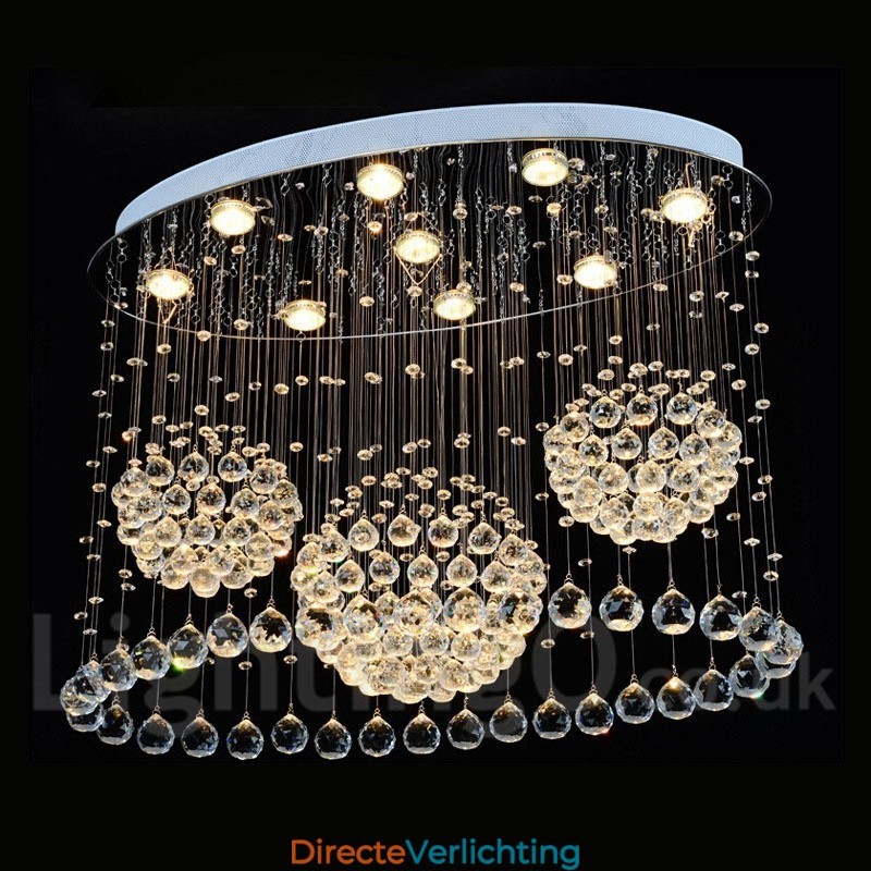 9 lampen moderne kristallen plafond hanglamp binnen kroonluchter verlichting lampen armaturen