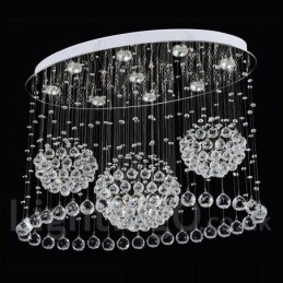 9 lampen moderne kristallen plafond hanglamp binnen kroonluchter verlichting lampen armaturen