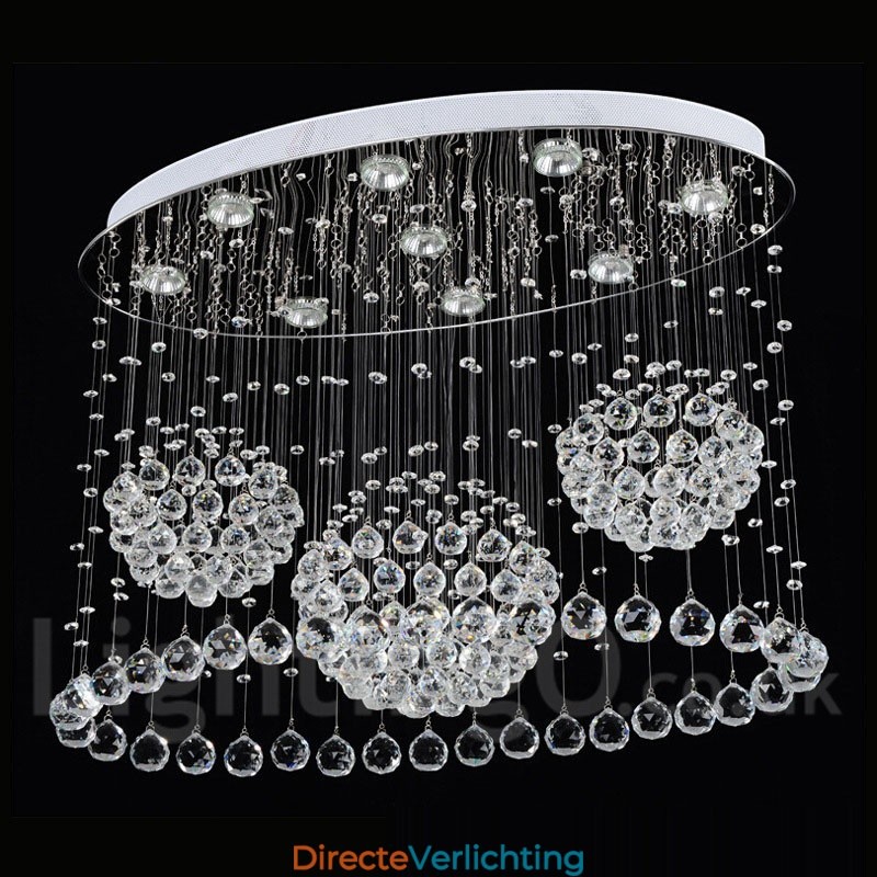 9 lampen moderne kristallen plafond hanglamp binnen kroonluchter verlichting lampen armaturen