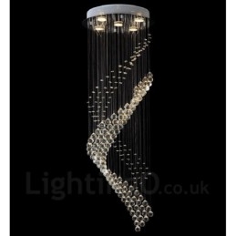 5 lampen moderne kristallen plafond hanglamp binnen kroonluchter verlichting lampen armaturen