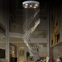 5 lampen moderne kristallen plafond hanglamp binnen kroonluchter verlichting lampen armaturen