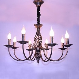 Retro Designers Kaars Stijl Andere Metalen Kroonluchter