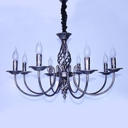 Retro Designers Kaars Stijl Andere Metalen Kroonluchter