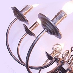 Retro Designers Kaars Stijl Andere Metalen Kroonluchter