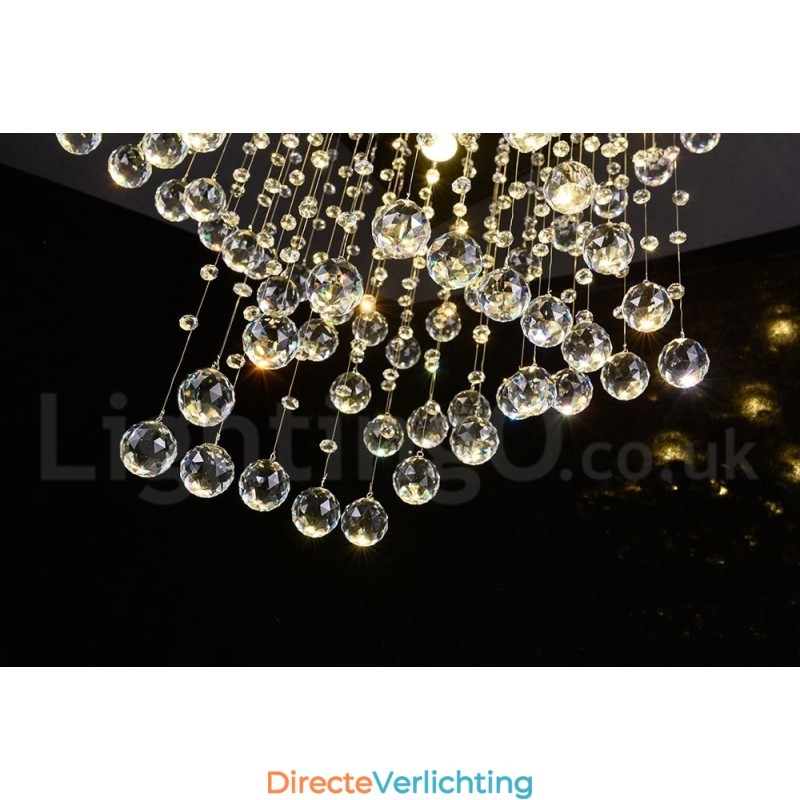 4 lampen moderne kristallen plafond hanglamp binnen kroonluchter verlichting lampen armaturen
