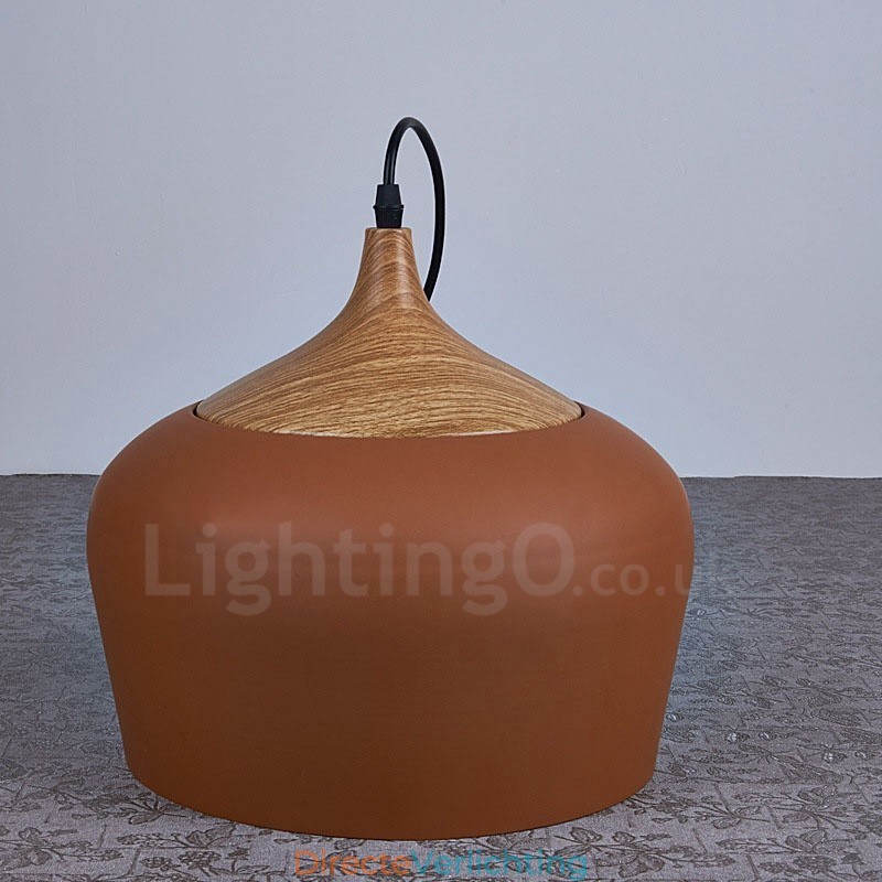 1 Lichts Moderne Hedendaagse Hanglamp Hanglamp met Wit Rood Blauwe Kap
