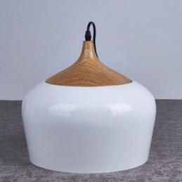 1 Lichts Moderne Hedendaagse Hanglamp Hanglamp met Wit Rood Blauwe Kap