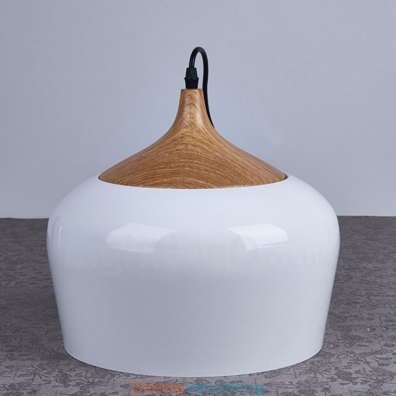 1 Lichts Moderne Hedendaagse Hanglamp Hanglamp met Wit Rood Blauwe Kap