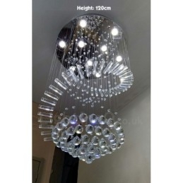 9 lampen moderne K9 kristal plafond hanglamp binnen kroonluchter verlichting lampen armaturen